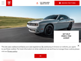 'firestonetire.com' screenshot