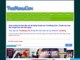 'tuoinung.com' screenshot