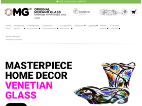 'originalmuranoglass.com' screenshot