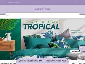 'pedidos.casalma.com.co' screenshot