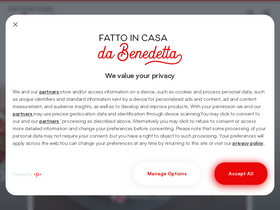 'fattoincasadabenedetta.it' screenshot
