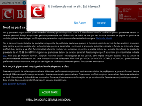 'ebihoreanul.ro' screenshot