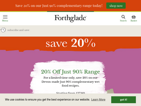 'forthglade.com' screenshot