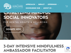 globalmindscollective.com homepage screenshot
