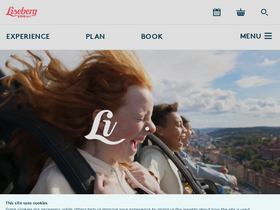 'liseberg.com' screenshot