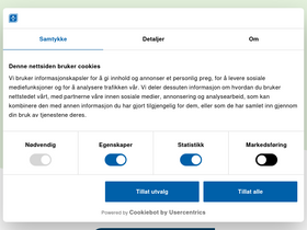 'naaf.no' screenshot