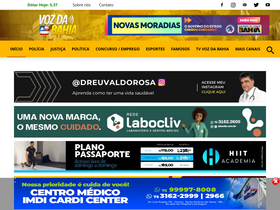'vozdabahia.com.br' screenshot
