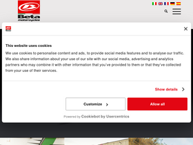 'betamotor.com' screenshot