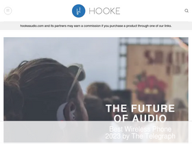 'hookeaudio.com' screenshot