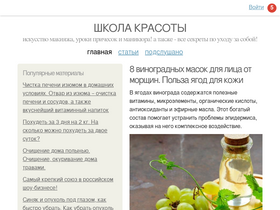 'shkola-krasoty.com' screenshot