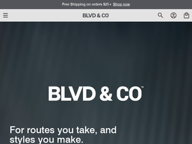 blvdandco.com homepage screenshot