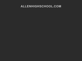 allenhighschool.com