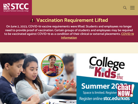 'stcc.edu' screenshot