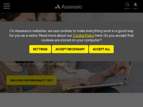 'assessio.com' screenshot