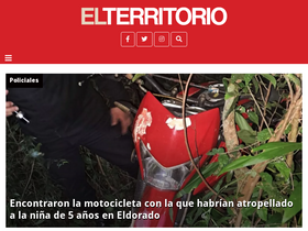 'elterritorio.com.ar' screenshot