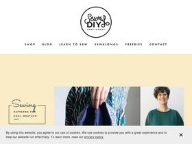 'sewdiy.com' screenshot