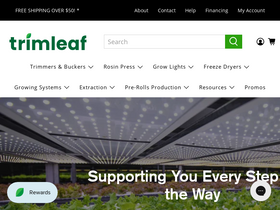 'trimleaf.com' screenshot