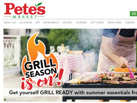 'petesfresh.com' screenshot