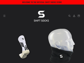shiftgripsocks.com homepage screenshot