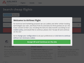 'airlines-flight.com' screenshot