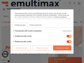 'emultimax.pl' screenshot