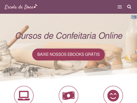 'escoladedoce.com' screenshot