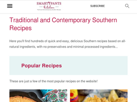 'smartypantskitchen.com' screenshot