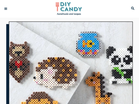 'diycandy.com' screenshot