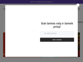 Bookshop website screenshot
