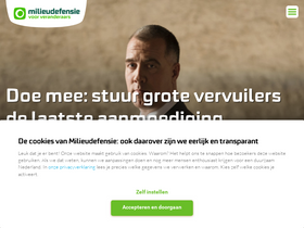 'milieudefensie.nl' screenshot