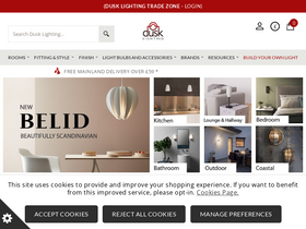 'dusklights.co.uk' screenshot