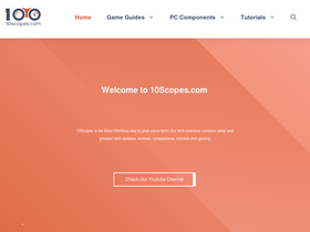 '10scopes.com' screenshot
