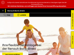 'renault-bank-direkt.de' screenshot