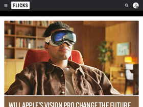 'flicks.co.nz' screenshot