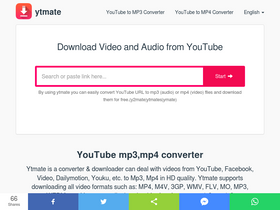 'ytmate.tools' screenshot