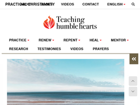 'teachinghumblehearts.com' screenshot