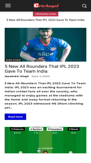 cricangel.com