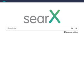 'metasearx.com' screenshot