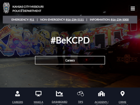 'kcpd.org' screenshot