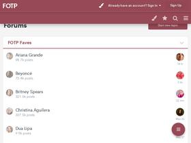 'fotpforums.com' screenshot