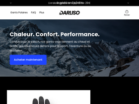 Darliso Paris website screenshot