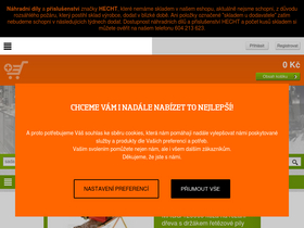 'nako.cz' screenshot