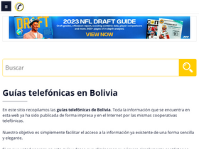 telefonos-bolivia.com