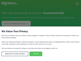 'bonkers.ie' screenshot