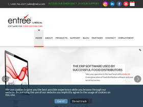 'necs.com' screenshot