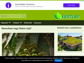 'webaruhaz.kertlap.hu' screenshot