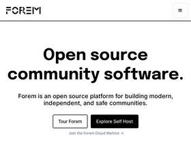 'forem.com' screenshot