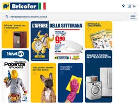 'bricofer.it' screenshot