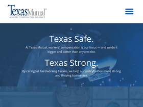'texasmutual.com' screenshot