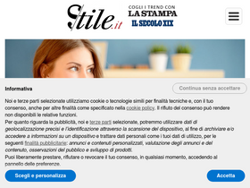'stile.it' screenshot